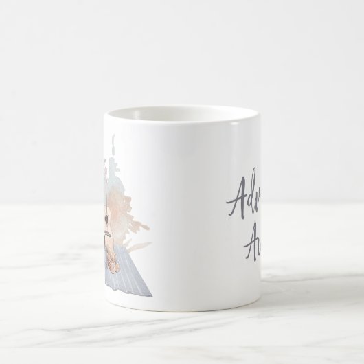 Camping leven Geweldig buiten Koffiemok (Center)