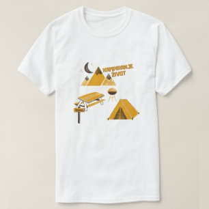Camping Leven in het Bosnisch - kampiranje život T-shirt