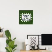 Camping Leven Is Het Goede Leven Poster Muurkunst (Thuiskantoor)