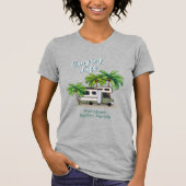 Camping Leven Klasse C Motorhome Camper T-shirt (Voorkant)