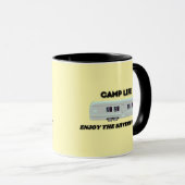 Camping Leven Koffiemok Mok (Voorkant rechts)