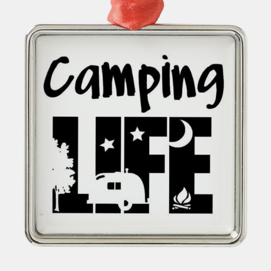 *** CAMPING LEVEN*** LEUK OP ELK MOMENT ORNAMENT (Voorkant)