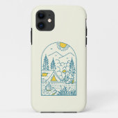 Camping Life 1 Case-Mate iPhone Case (Achterkant)