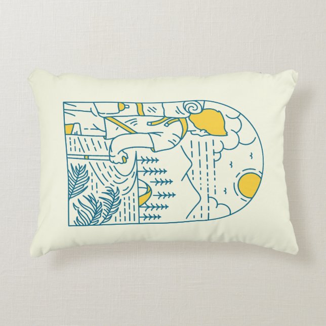 Camping Life 3 Accent Kussen (Voorkant)