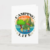 Camping Life Bedankkaart (Voorkant)
