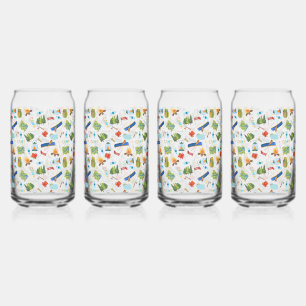 Camping Life Blikvorm Glas