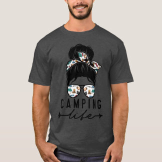 Camping Life camping boy T-shirt