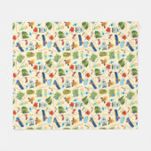 Camping Life Fleece Deken (Voorkant (Horizontaal))