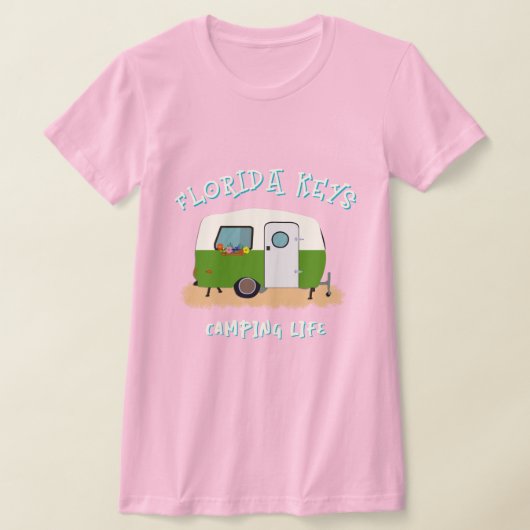 Camping Life Florida Keys RV T-shirt (Laagn)