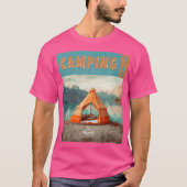Camping Life for Life Camper Funny Camping Partner T-shirt (Voorkant)