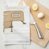 Camping Life Gezegde 5e wiel RV Camper Theedoek (Quarter Fold)