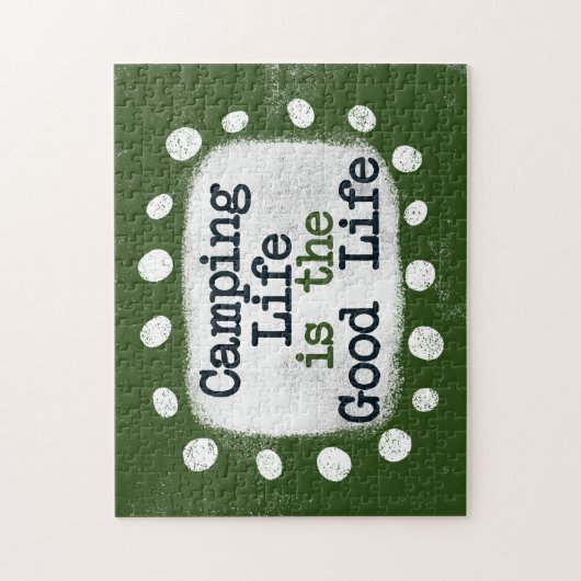 Camping Life is de puzzel van het goede leven (Verticaal)