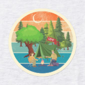Camping Life Labels (Design 1)