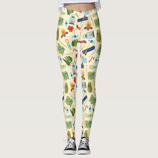 Camping Life Leggings (Voorkant)
