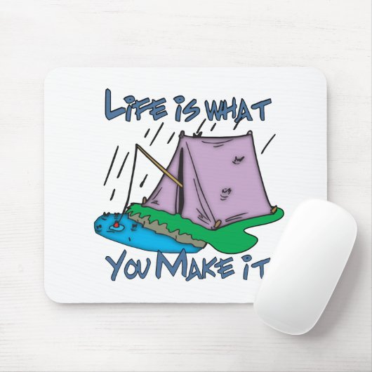 Camping Life Muismat (Met muis)