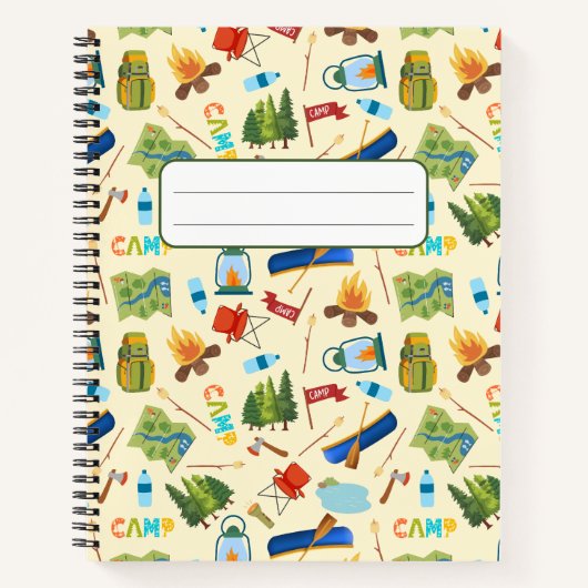 Camping Life Notitieboek (Voorkant)