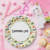 Camping Life Papieren Bordje (Feest)