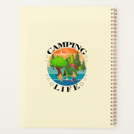 Camping Life Planner (Achterkant)