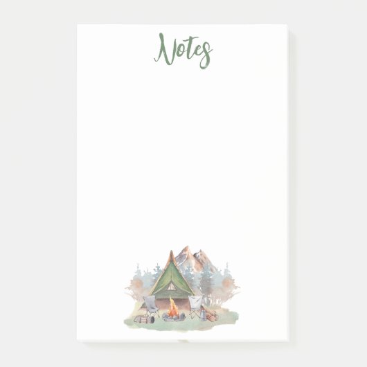 Camping Life Post-it® Notes (Voorkant)