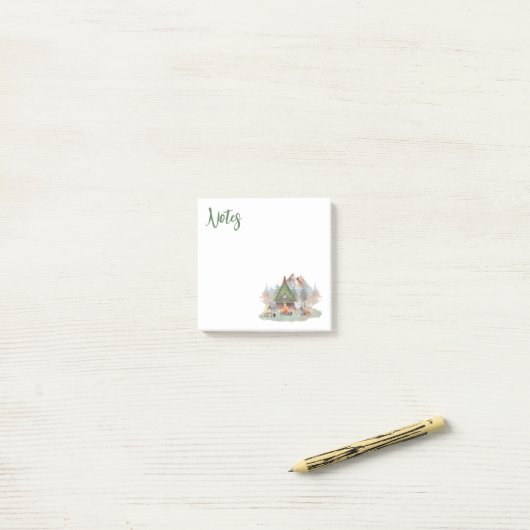 Camping Life Post-it® Notes (Op bureau)