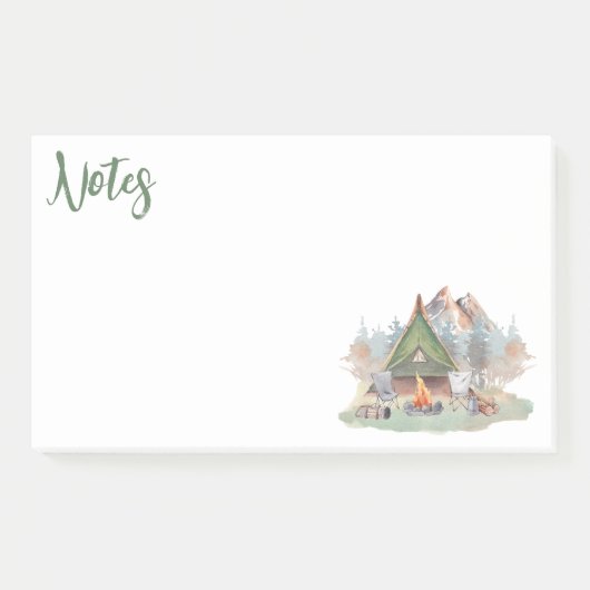 Camping Life Post-it® Notes (Voorkant)