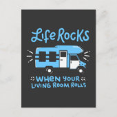 Camping - Life Rocks Briefkaart (Voorkant)