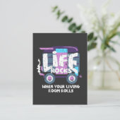 Camping - Life Rocks Briefkaart (Staand voorkant)