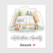 Camping Life Sticker (Vel)