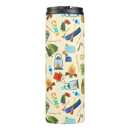 Camping Life Thermosbeker (Achterkant)