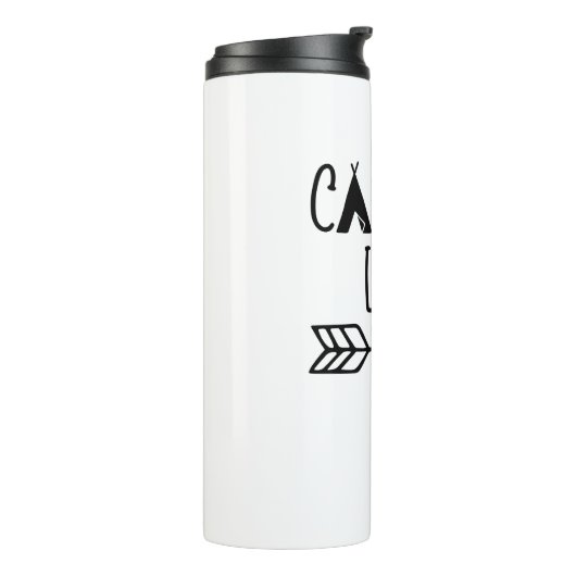 Camping Life Thermosbeker (Gedraaid links)