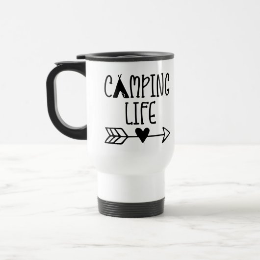 Camping Life Travel Mug Reisbeker (Links)