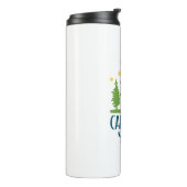 Camping Life Typografie Thermosbeker (Gedraaid links)