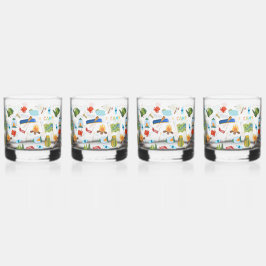 Camping Life Whisky Glas