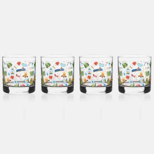 Camping Life Whisky Glas (Links)