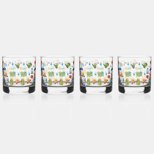 Camping Life Whisky Glas (Rechts)