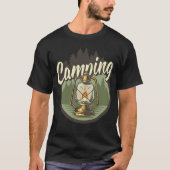 CAMPING LIGHT vintage T-shirt (Voorkant)
