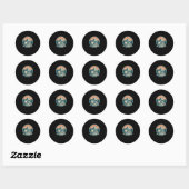 Camping Logo Zeer koele Sticker (Vel)