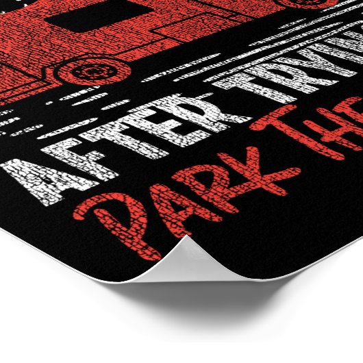 Camping Love blijft samen nadat hij heeft geprobee Poster (Hoek)