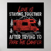 Camping Love blijft samen nadat hij heeft geprobee Poster (Voorkant)