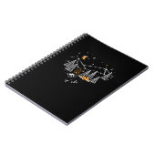 camping love hike natuur wild line notitieboek (Linkerzijde)