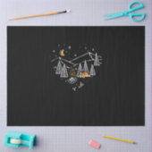 camping love hike natuur wild line tissuepapier (Craft)