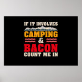 Camping Lover als het Camping impliceert Poster (Voorkant)
