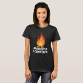 Camping Lover, Apparently I Camp Now Camper, Funny T-shirt (Voorkant volledig)