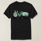 Camping Lover Camper Adventure Mountain Camp T-shirt (Design voorkant)
