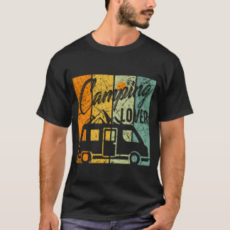 Camping Lover Campruck Adventure Camper Gifts frie T-shirt