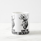 Camping Lover Jackalope Koffiemok (Center)