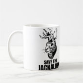 Camping Lover Jackalope Koffiemok (Links)