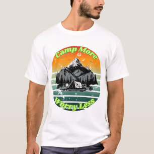 Camping Lovers Design – Avontuurlijk buitenleven T-shirt