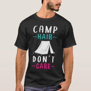 Camping Mama Camper Kamp Haar cadeau T-shirt