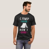 Camping Mama Camper Kamp Haar cadeau T-shirt (Voorkant volledig)
